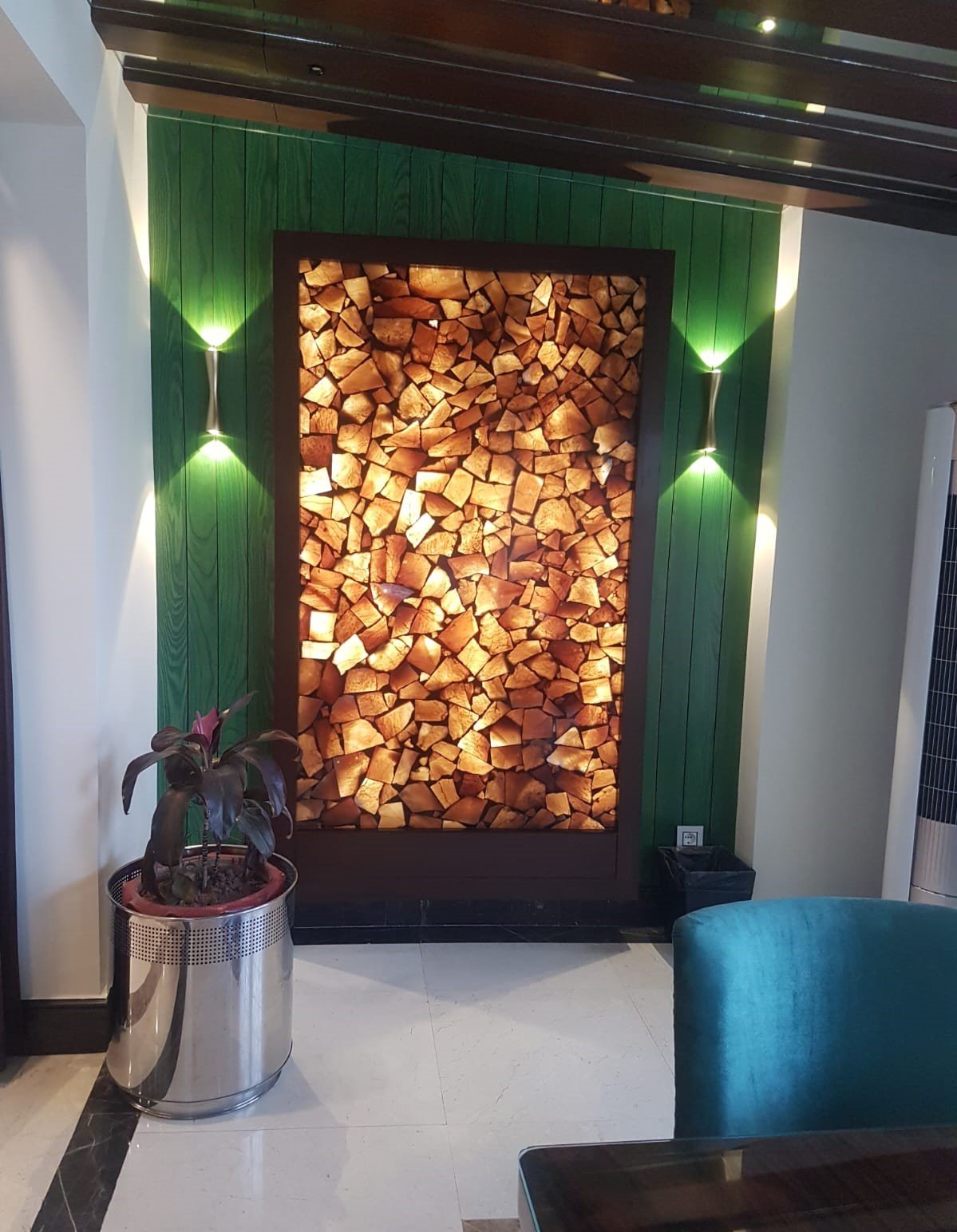 Natural Stone Marble Sheet for Backlit Brown - Janan Homes