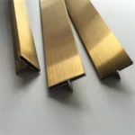 T Shape Stainless Steel Wall Trims