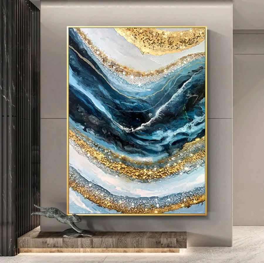 Resin wall art 3D painting Decor