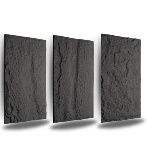 PU Stone Charcoal Grey Panel