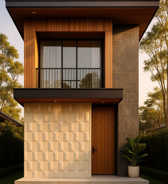 PU 3D Cladding Panel