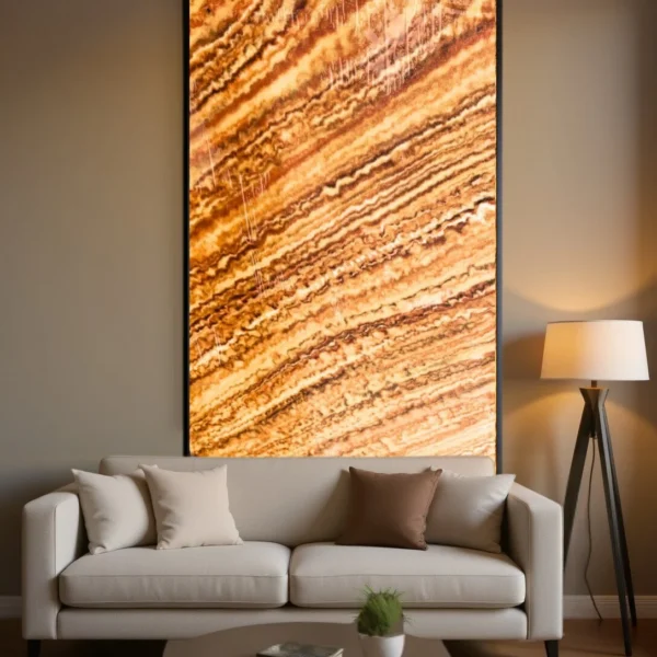Sunset Stripe Onyx BackLit Sheet
