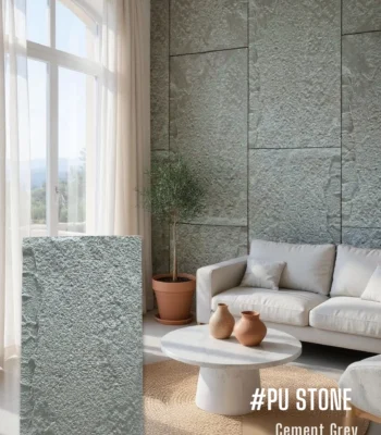 PU Stone Rock Panel Interior Deisgn Pakistan Interior Decor