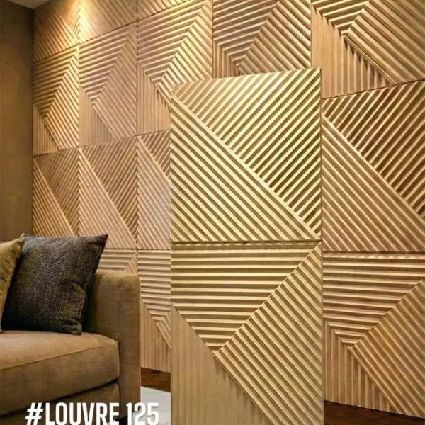 Geometric Series 3D PU Panel