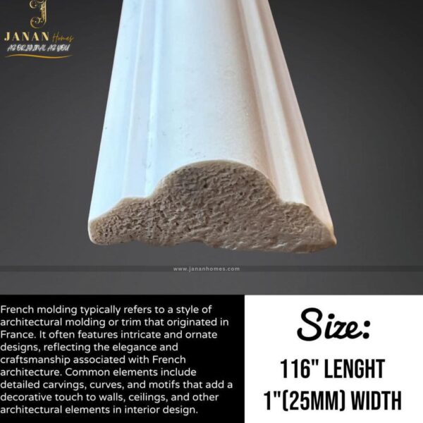 Premium D Shape Gola Moulding for Walls