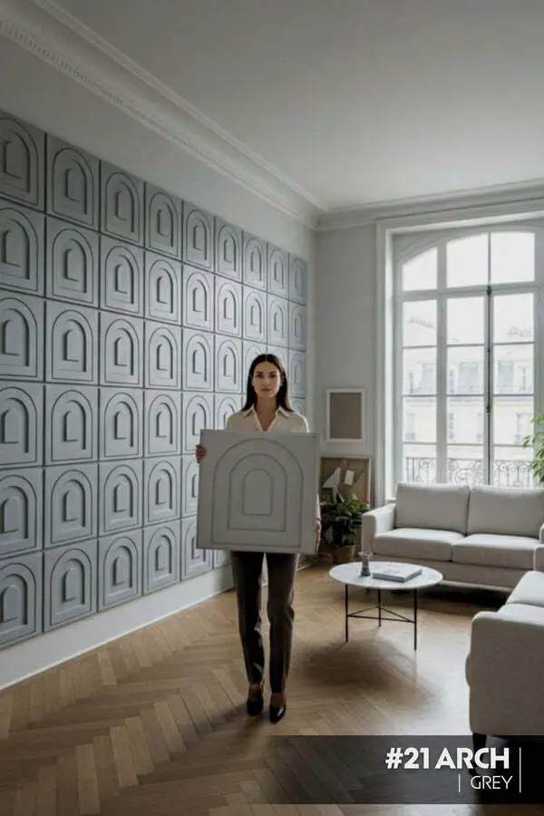 Janan Homes Arch 3D PVC Wall Panel Pakistan